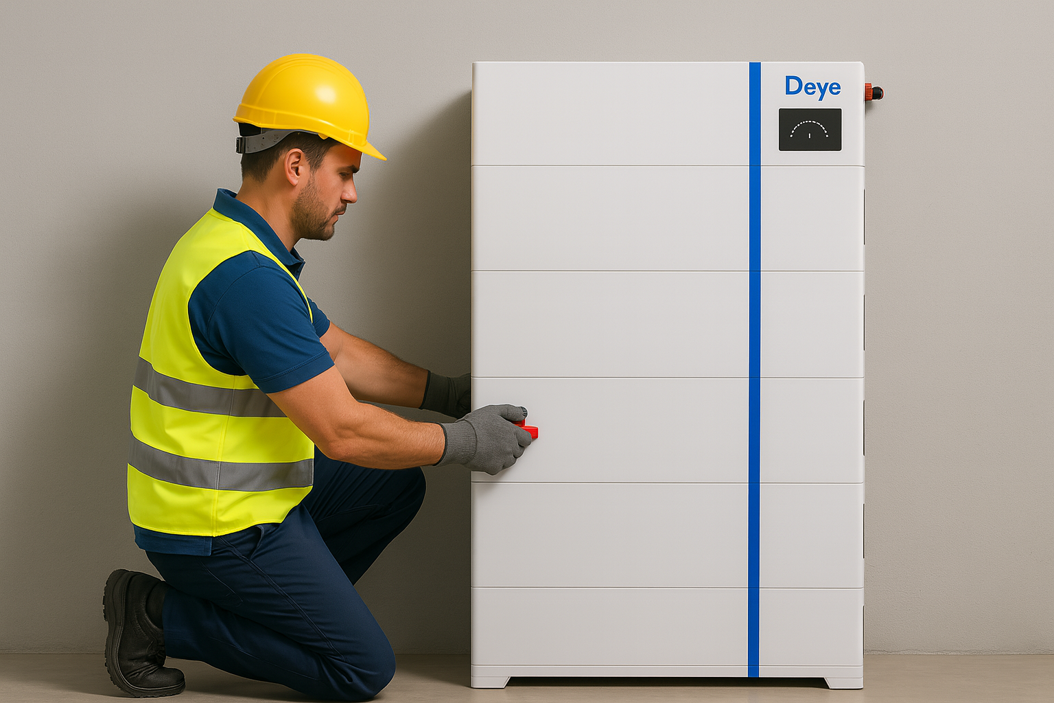 Solar panels and batteries